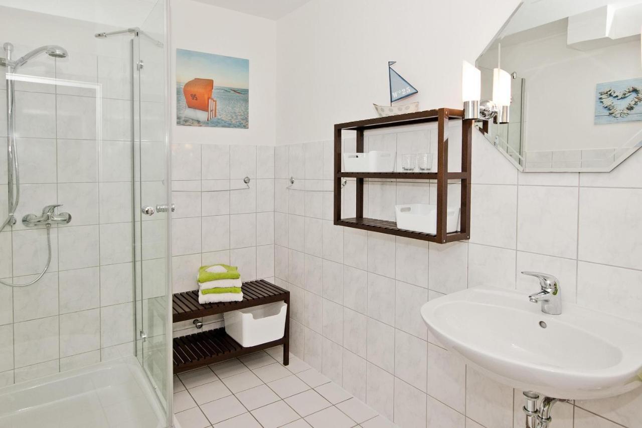 Feriendomizil Strandblick Feriendomizil Strandblick Appartement 2 Meersonne ハーフクルーク エクステリア 写真